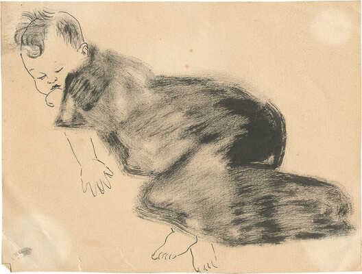 Дорфман Елизавета Григорьевна. Спящий ребенок